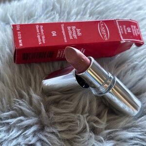 Clarins lipstick NEW Joli Rouge Brilliant 04 Praline